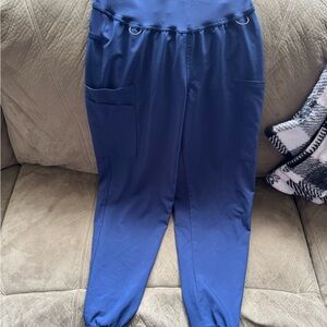 Landau Blue Scrub Bottoms